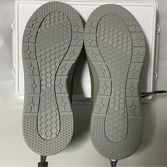 Pandere Womens Barista Shoe Moss Green Gray Wide Width Swelling Plantar Fascitis - Picture 8 of 9